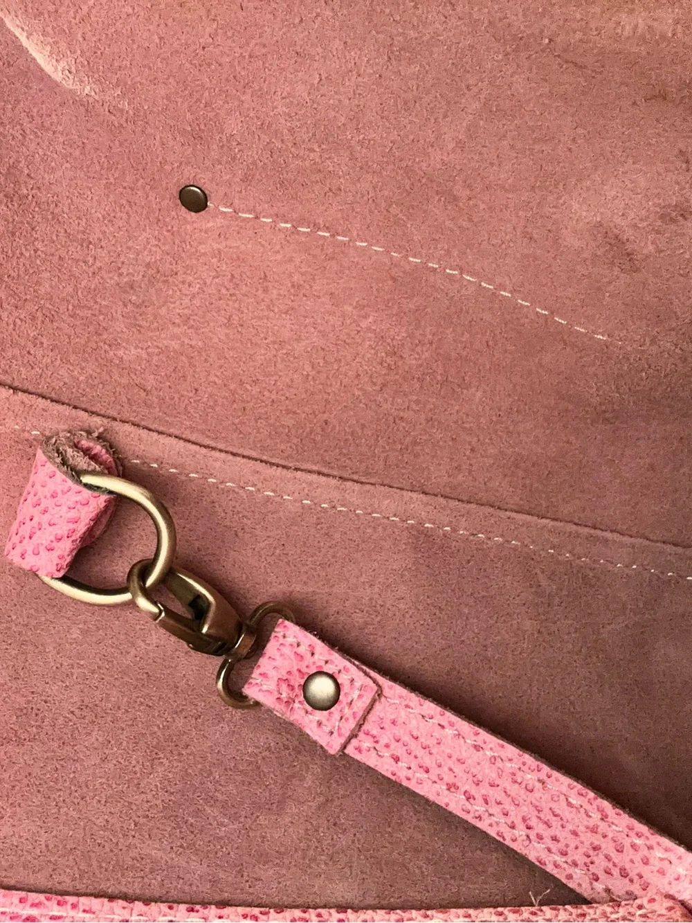 BUBBLEGUM Portland leather medium crossbody bag